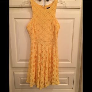 Jodi Kristopher yellow dress size 3